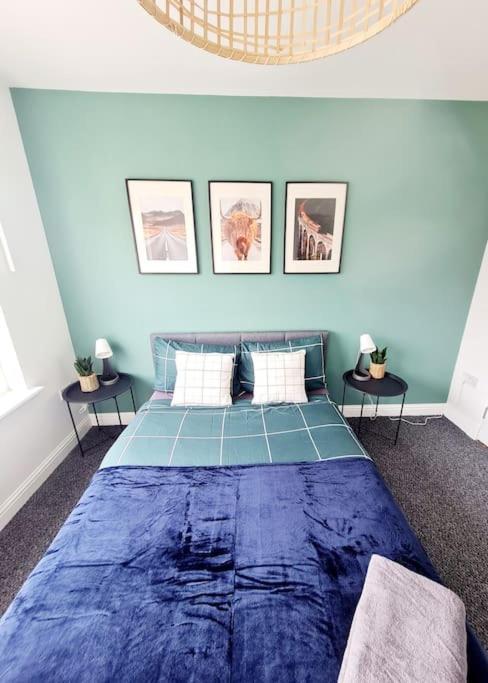 Spacious 5Bed House, Free Parking, No Party ! Glasgow Exterior foto